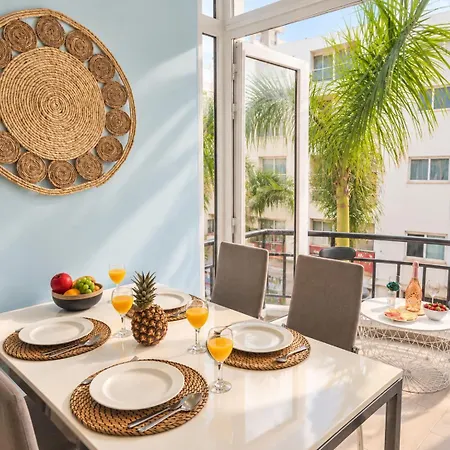Palms2beach - 200m Met Airco En Wifi * Los Cristianos (Tenerife)