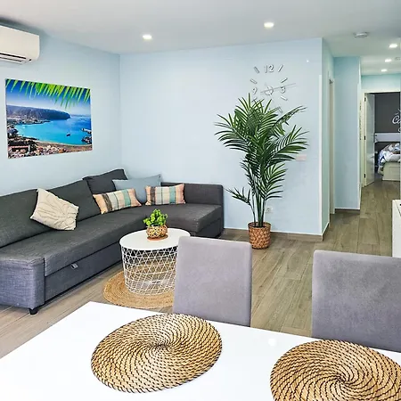 Palms2beach - 200m Met Airco En Wifi * Лос Кристианос
